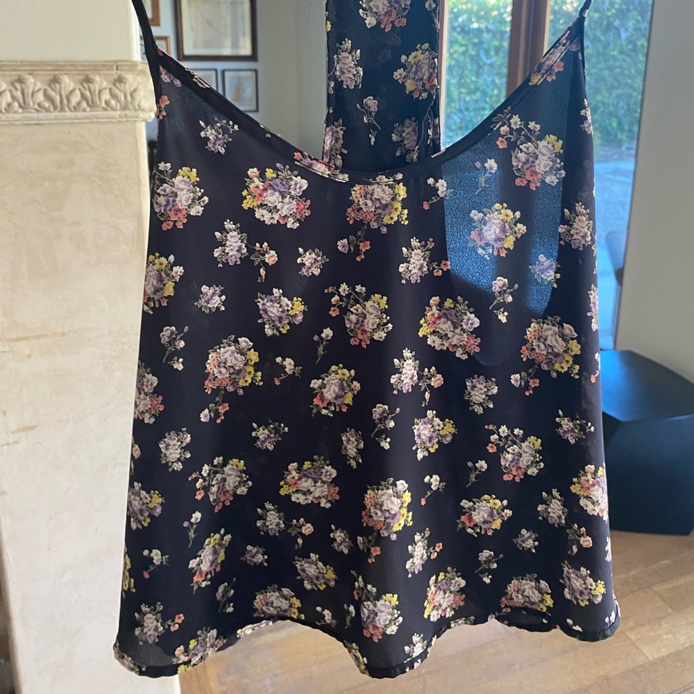VINTAGE RARE BRANDY MELVILLE SILK TOP